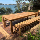 Teak Bench Set