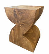 Teak Log Stools