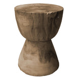Teak Log Stools