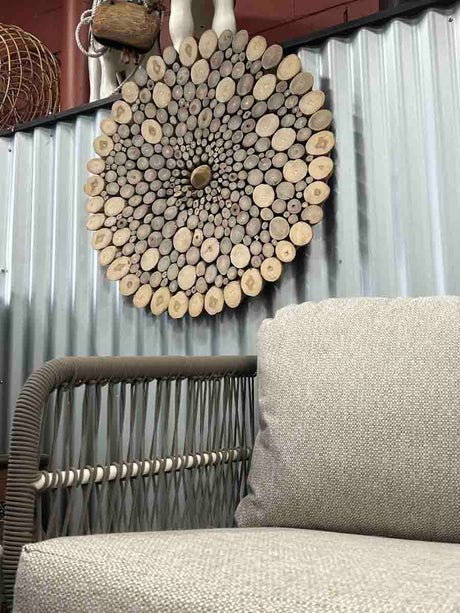 Teak Wall Art - Bintang