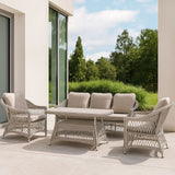 Cronulla Wicker Lounge Set