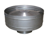 Wind hats - anti down draught top hat