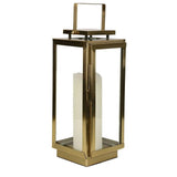 Amalfi Gold Hurricane Lantern Large