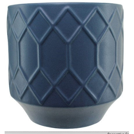 Izel Planter 19x18 Navy