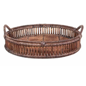 Tray Rattan Bahama Brown Large