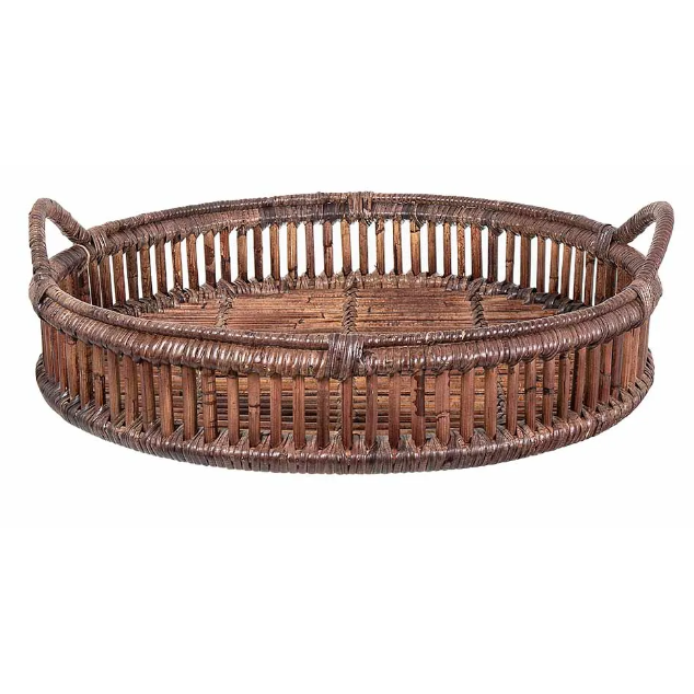 Tray Rattan Bahama Brown Large