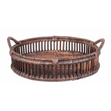 Tray Rattan Bahama Brown Small