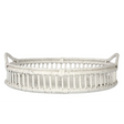 Tray Rattan Bahama White Small