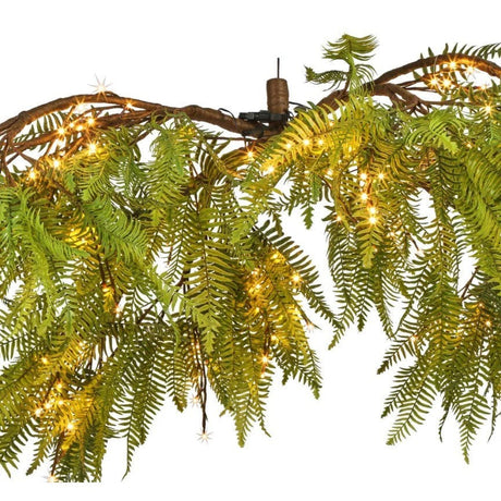 Daintree LED Hanging Fern Large