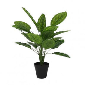 Peacock Plant with Pot - Artificial Plant (45cm)