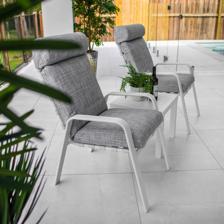 Andorra Slat - 3pce - Outdoor Bistro Set