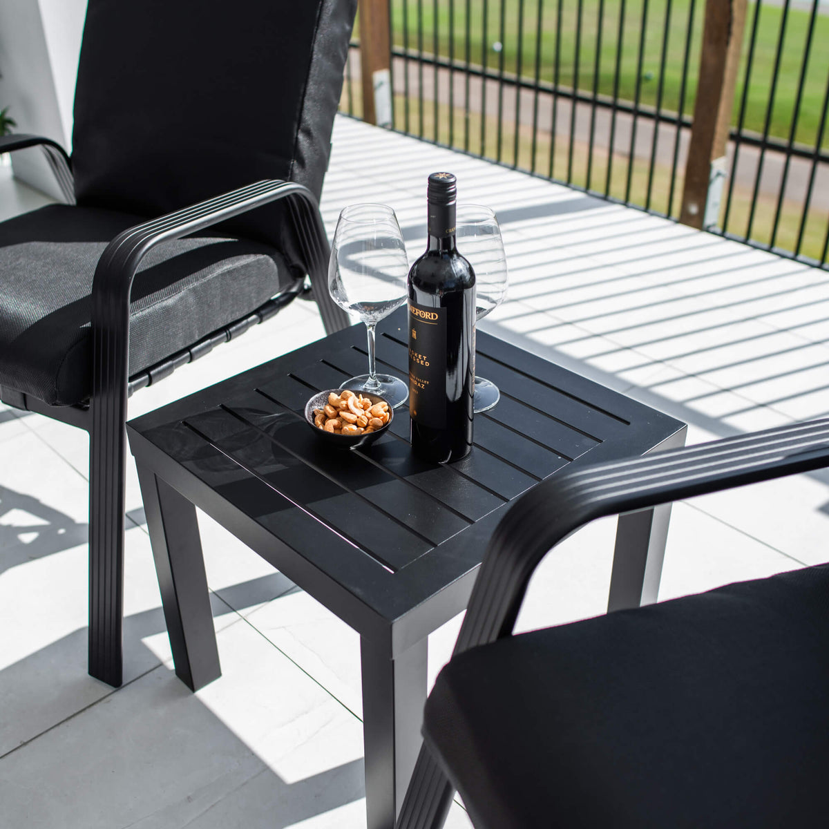 Andorra Slat - 3pce - Outdoor Bistro Set