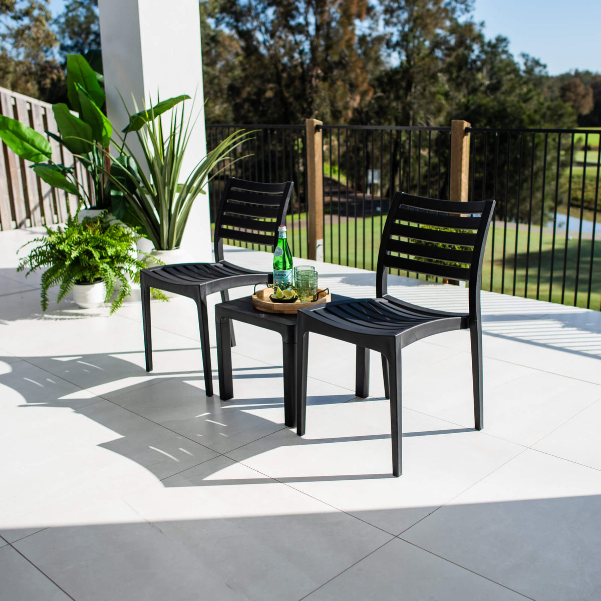 Apollo Bali - 3pce - Outdoor Bistro Set