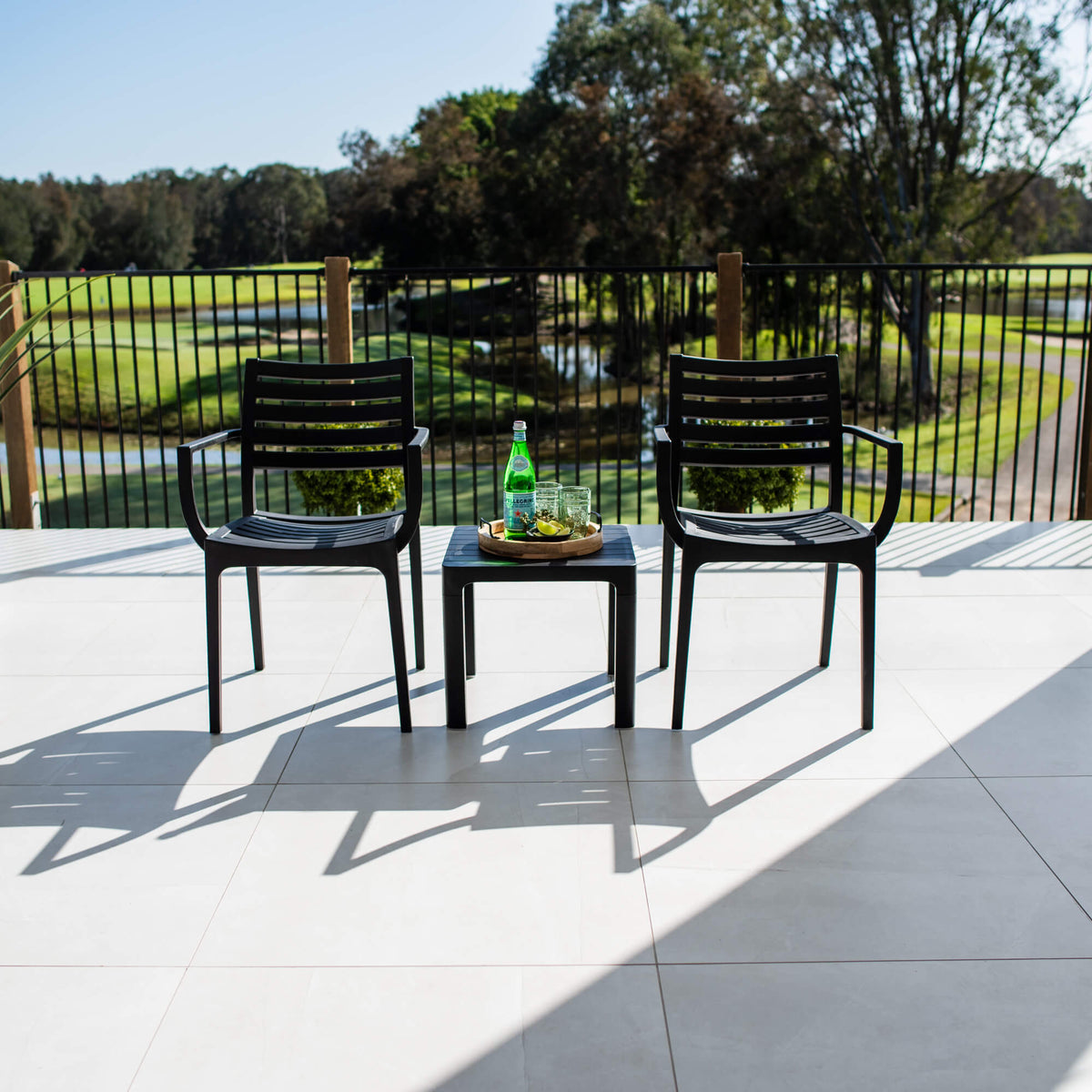 Apollo XL Bali - 3pce - Outdoor Bistro Set