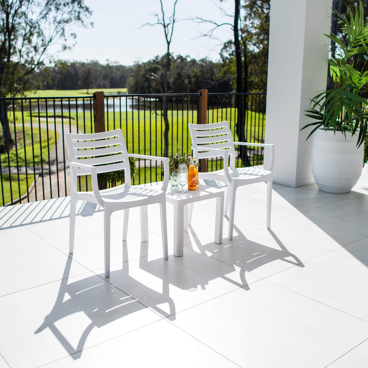 Apollo XL Bali - 3pce - Outdoor Bistro Set