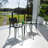 Apollo XL Shelby - 3pce - Outdoor Bistro Set