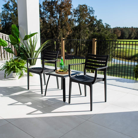 Apollo XL Shelby - 3pce - Outdoor Bistro Set