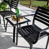 Apollo XL Shelby - 3pce - Outdoor Bistro Set