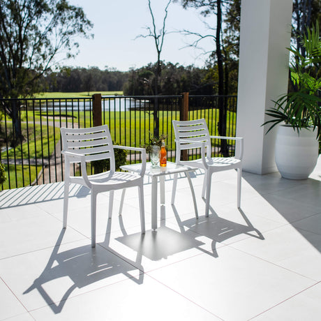 Apollo XL Shelby - 3pce - Outdoor Bistro Set
