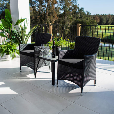Aspen Shelby - 3pce - Outdoor Bistro Set