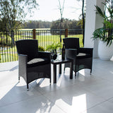 Aspen Slat - 3pce - Outdoor Bistro Set