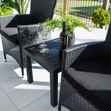 Aspen Slat - 3pce - Outdoor Bistro Set