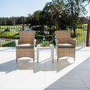 Aspen Slat - 3pce - Outdoor Bistro Set