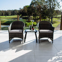 Boston Shelby - 3pce - Outdoor Bistro Set