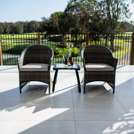 Boston Shelby - 3pce - Outdoor Bistro Set