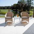 Boston Shelby - 3pce - Outdoor Bistro Set