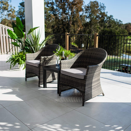 Boston Slat - 3pce - Outdoor Bistro Set