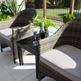 Boston Slat - 3pce - Outdoor Bistro Set