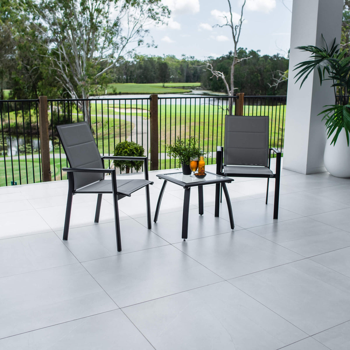 Margot Shelby - 3pce - Outdoor Bistro Set