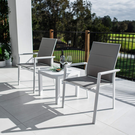 Margot Slat - 3pce - Outdoor Bistro Set