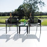 Nero Bali - 3pce - Outdoor Bistro Set