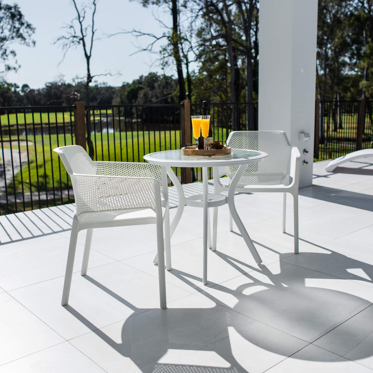 Nero Coventry - 3pce - Outdoor Bistro Set