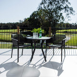 Nero Coventry - 3pce - Outdoor Bistro Set