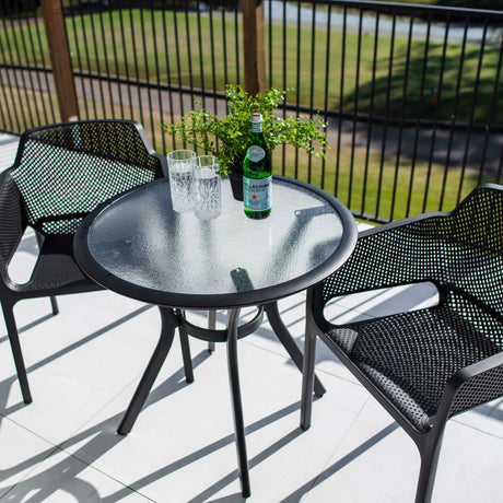 Nero Coventry - 3pce - Outdoor Bistro Set
