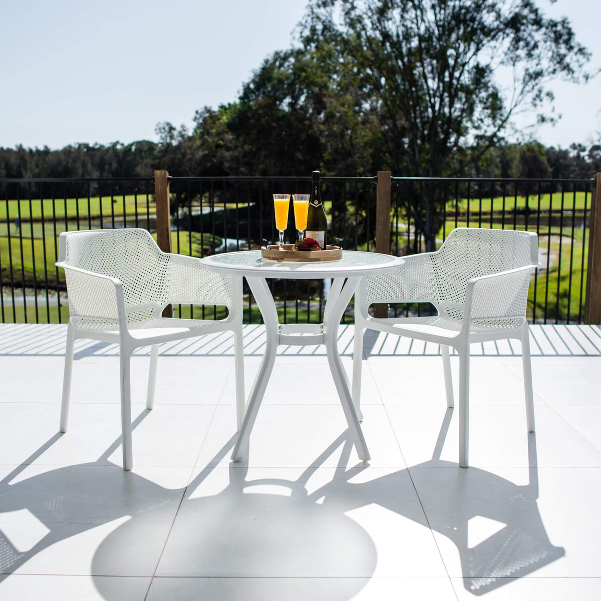 Nero Coventry - 3pce - Outdoor Bistro Set