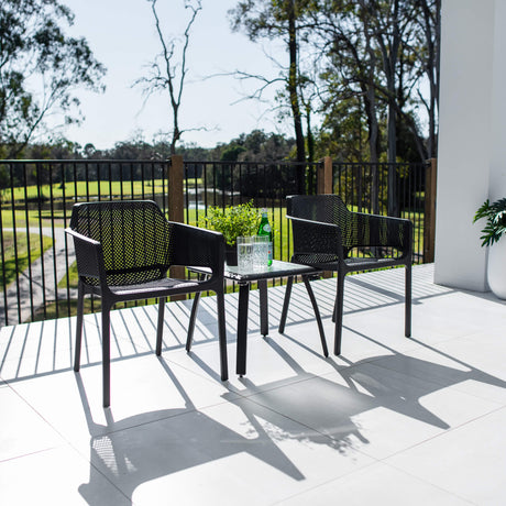 Nero Shelby - 3pce - Outdoor Bistro Set
