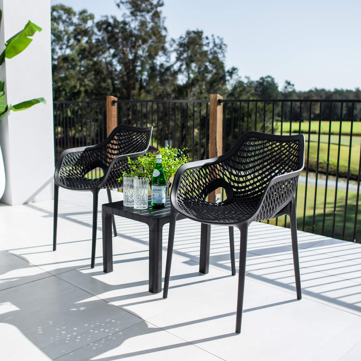 Roma XL Bali - 3pce - Outdoor Bistro Set