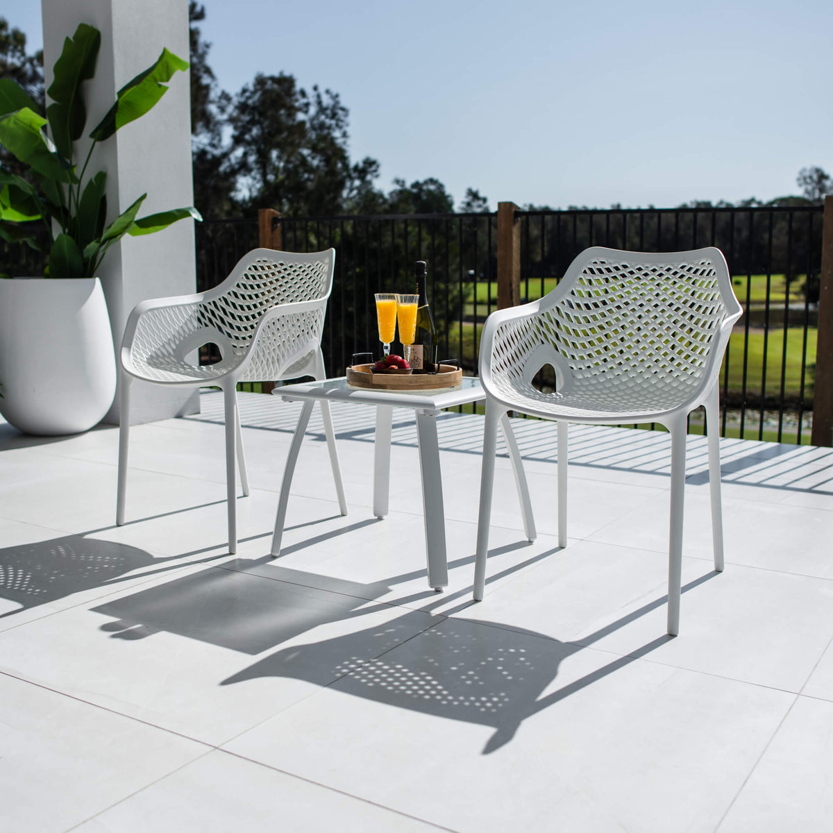 Roma XL Shelby - 3pce - Outdoor Bistro Set