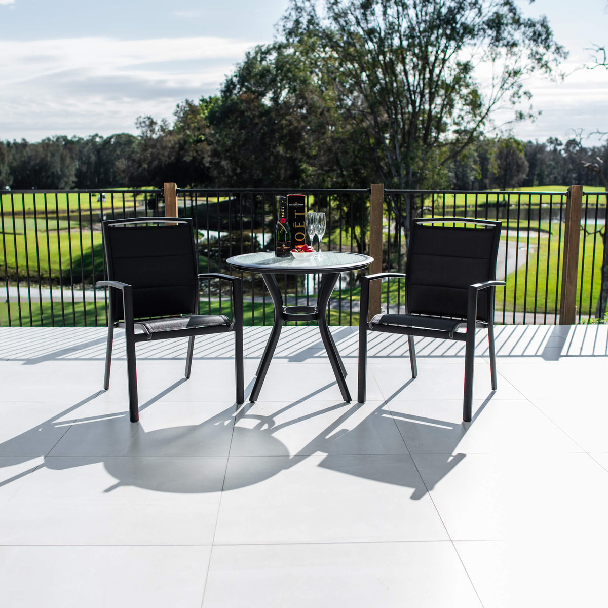 Shelby Coventry - 3pce - Outdoor Bistro Set