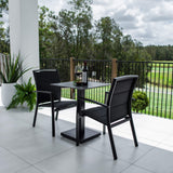 Shelby Lennox - 3pce (60x60) - Outdoor Bistro Set
