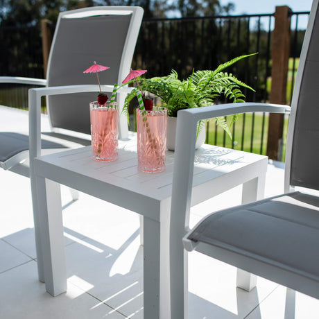 Shelby Slat - 3pce - Outdoor Bistro Set