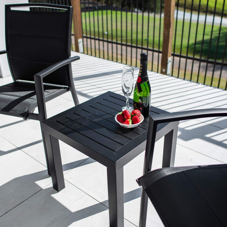 Shelby Slat - 3pce - Outdoor Bistro Set