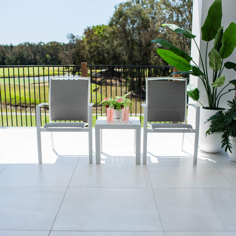 Shelby Slat - 3pce - Outdoor Bistro Set