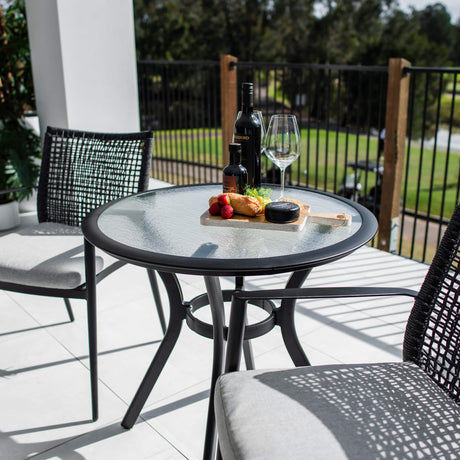 Vienna Rope Coventry - 3pce  - Outdoor Bistro Set