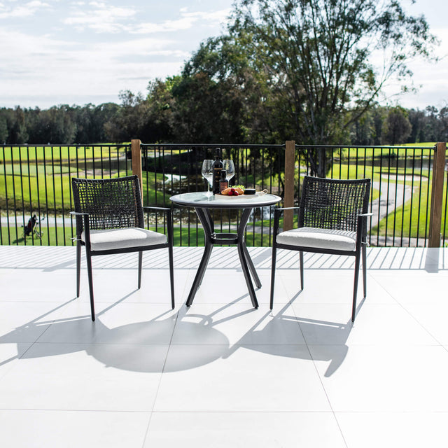 Vienna Rope Coventry - 3pce  - Outdoor Bistro Set