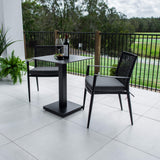 Vienna Rope Lennox - 3pce (60x60) - Outdoor Bistro Set